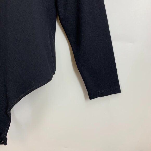 Abercrombie & Fitch Women's Stretch Long Sleeve Round Neck Body Suit Size XL - Picture 5 of 14